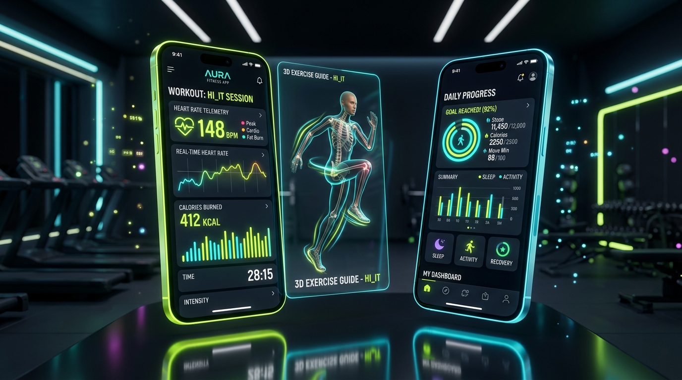 Fitness, Antrenman ve Sağlıklı Yaşam Mobil Uygulaması Geliştirme Rehberi: Apple Health ve WearOS Entegrasyonu